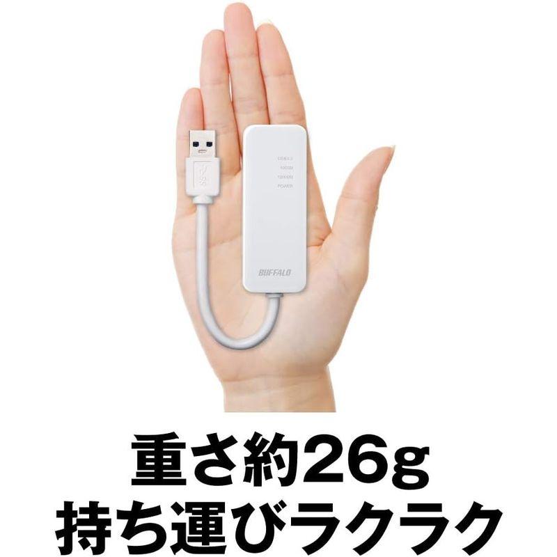 BUFFALO 有線LANアダプター LUA4-U3-AGT Giga USB3.0対応 Nintendo Switch動作確認済み機器｜otc-store｜04