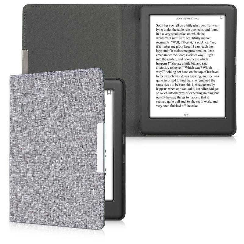 étui kwmobile pour Kobo Glo HD / Touch 2.0 - étui simili cuir pour liseuse - design