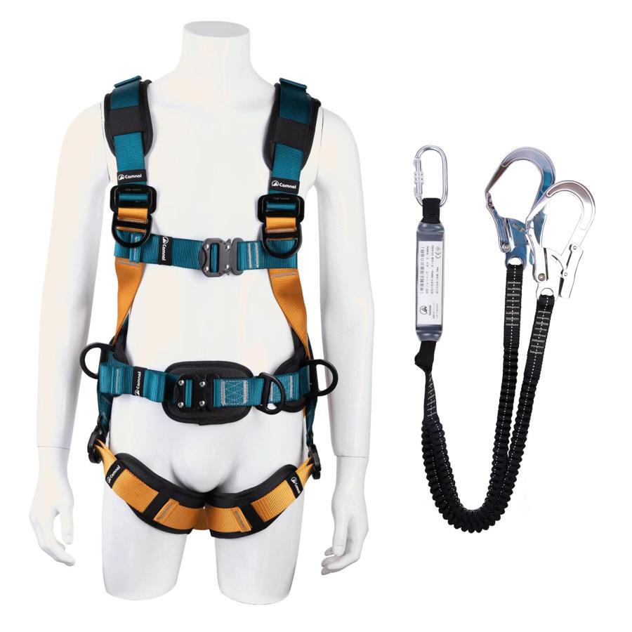 CAMNAL フルハーネス 安全帯 新規格適合 墜落制止用器具、便利な