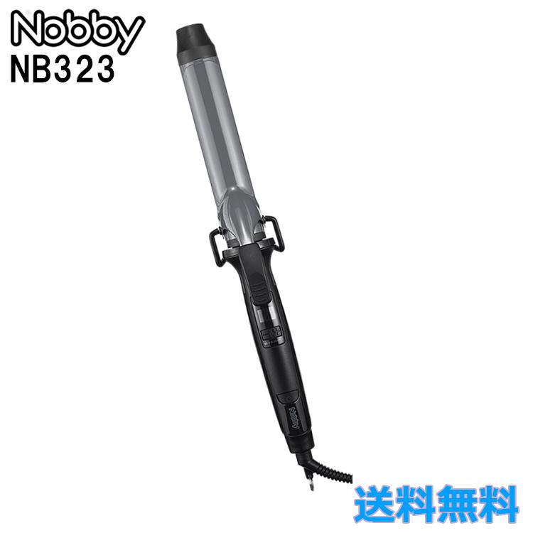 ノビー　カールアイロン　NB323 Nobby by TESCOM NB323 ノビー カールアイロン 32mm ブラック テスコム