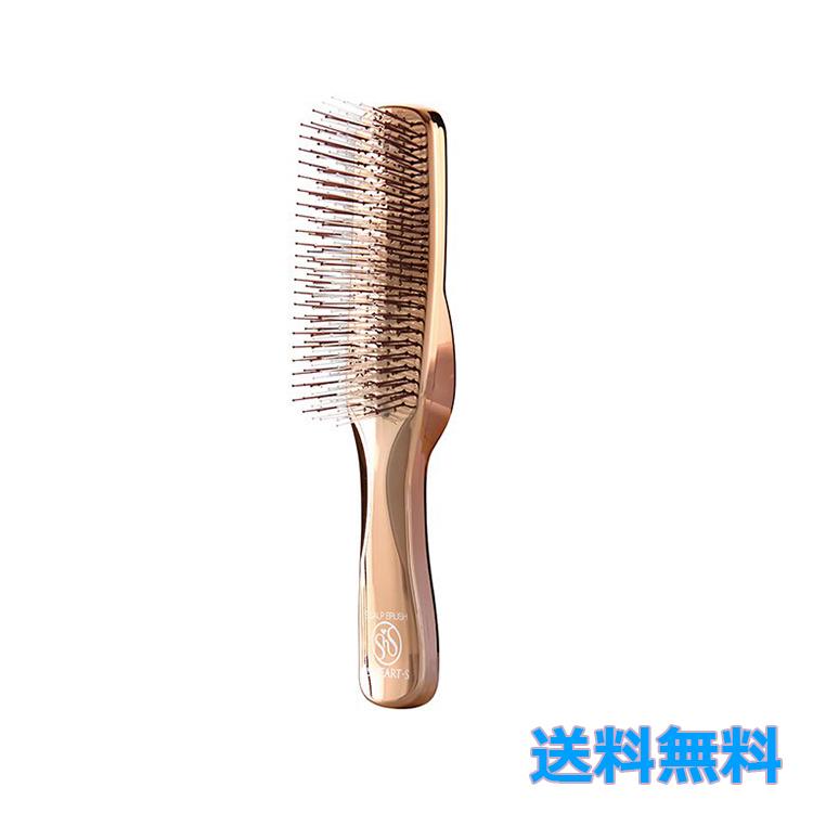エス・ハート・エス スカルプブラシ ワールドモデル ロング ピンク