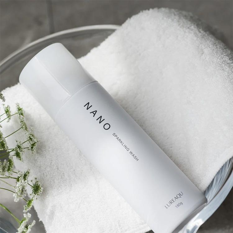 WiLLA ウイルエー ルリーク ナノ スパークリングウォッシュ 180g 3本 洗顔しながら濃密泡パックを実現するルリーク ナノ