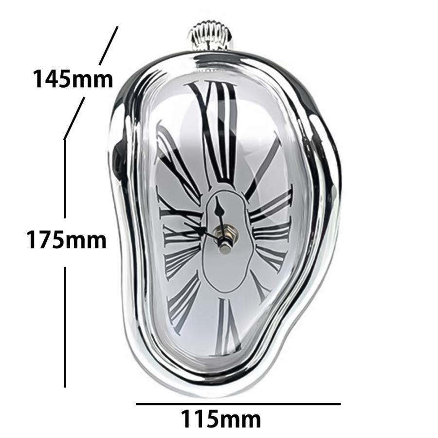 ダリの時計 メルティングクロック ダリ 時計 溶ける アナログ 置き時計 おしゃれ 時計 おもしろ プレゼント｜otegoro｜14