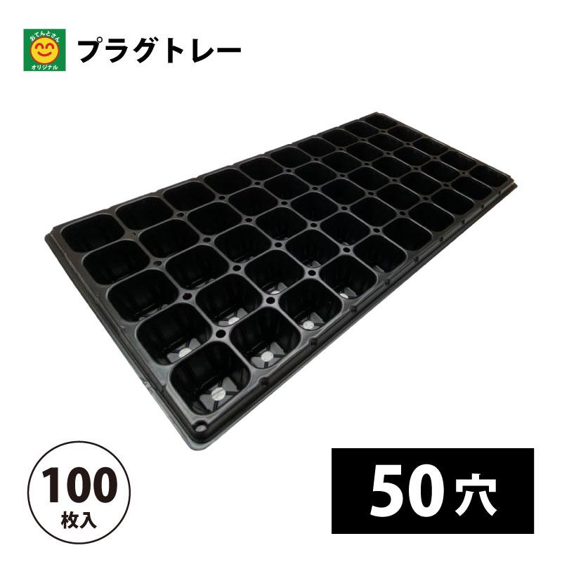 プラグトレー 50穴 100枚 プラグトレイ／50S : 農家のお店おてんとさん