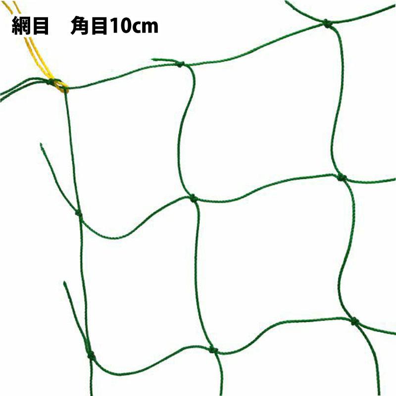 園芸ネット 幅1.8m×長さ2.7m 網目10cm 角目 : 農家のお店おてんとさん