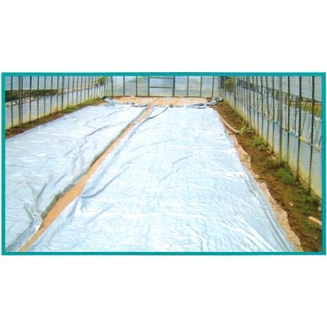 育苗用シルバーポリトウ #80 (厚み)0.05mm×(幅)300cm×(長さ)50m 2本 