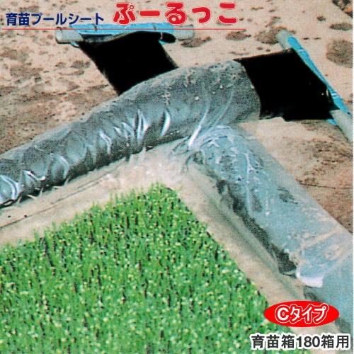 育苗プールシート ぷーるっこ Cタイプ 厚み0.1mm×幅230cm×長さ10m 