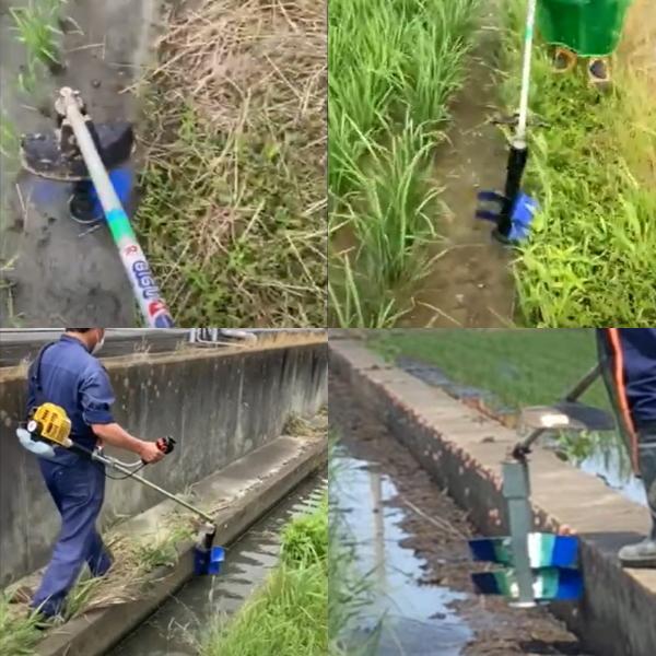 三洋 ジャンボタニシ卵粉砕駆除機 貝撃 KG-01 刈払機アタッチメント