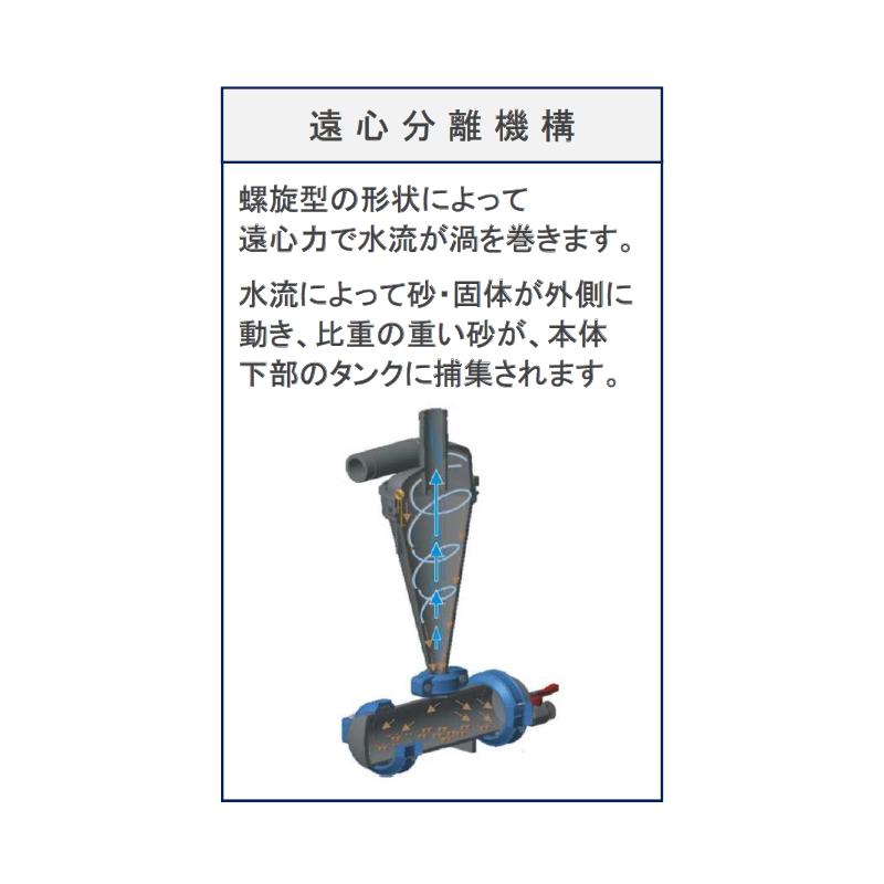 住化農業資材 ろ過器 SNZサイクロンセパレーター50A 潅水 灌水 住化農業資材 ろ過器 SNZサイクロンセパレーター50A 潅水 灌水