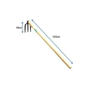 三本鍬 HC0015 土ならし 土堀し くわ クワ 農業 : 農家のお店おてんと