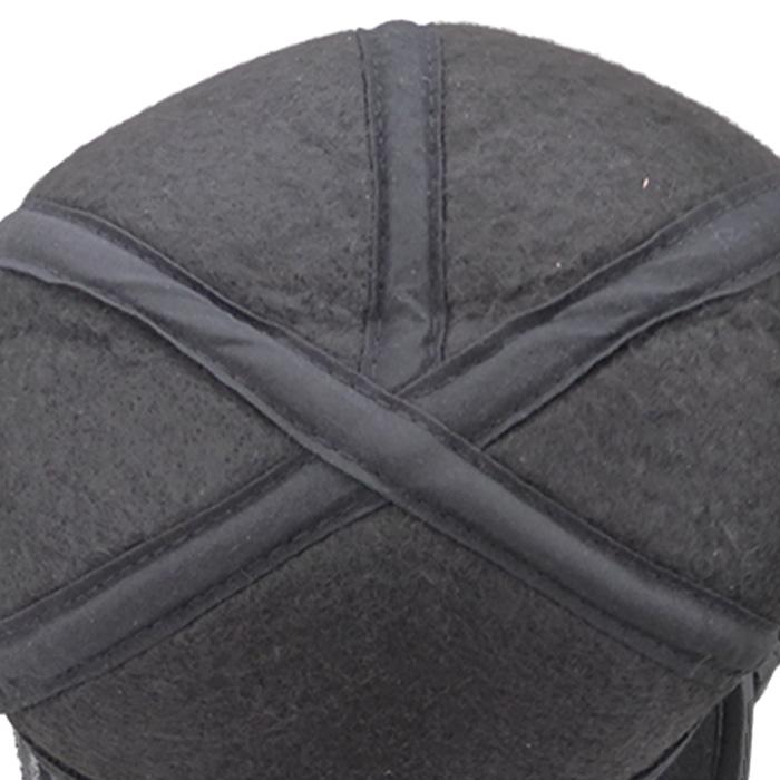 MARK&LONA完売品 黒 スパンコール付き 帽子　耳当て付き MARK&LONA完売品 黒 スパンコール付き 帽子 耳当て付き