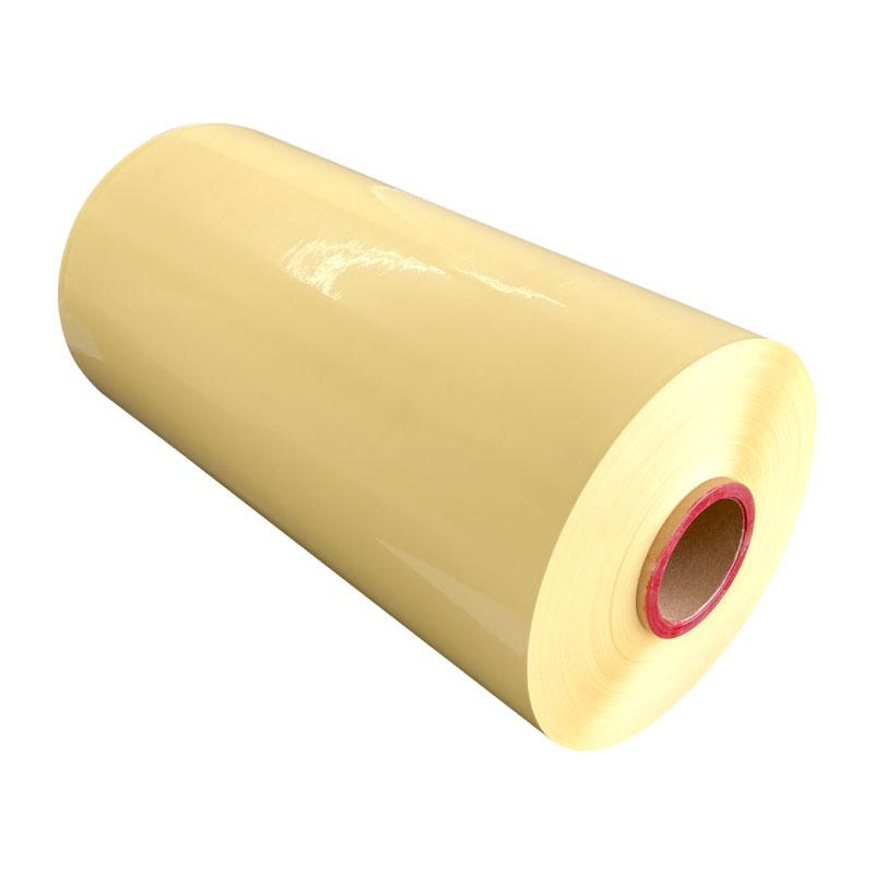 牧草サイレージフィルム [黄] 厚さ0.025mm×幅500mm×長さ1800m : 農家の