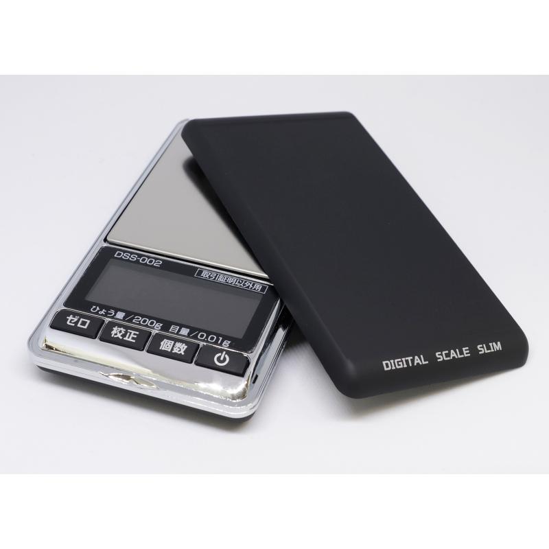 高森コーキ デジタルはかり Slim(スリム) 200g DSS-002 ひょう量