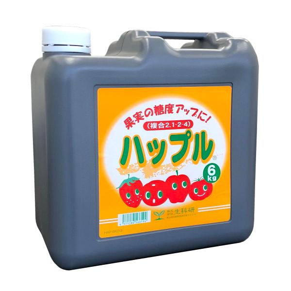 液体複合肥料　ハップル　6kg　葉面散布液肥