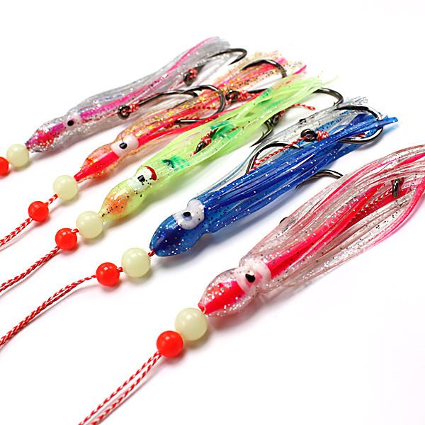 タコベイト 仕掛け タグリ鉛替針 インチク 11.5cm 5色/5本セット