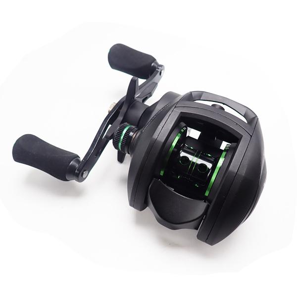 タコ専用ベイトリール 左ハンドル シャロースプール付き 17+1BB 8.1:1 ハイギア ブラック即日発送 送料無料|otnetto-store|02
