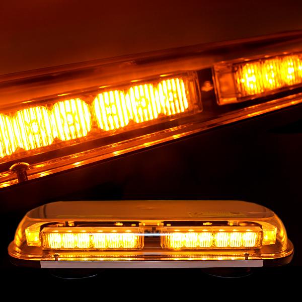 LED 回転灯 2個セット パトランプ 黄色 パトライト 12V/24V アンバー