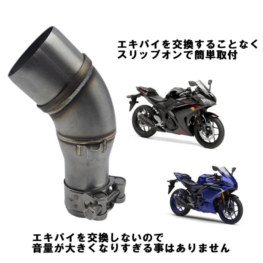 ヤマハ 用 スリップオン マフラー サイレンサー YZF-R25 YZF-R3