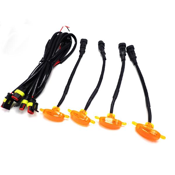 汎用 LED グリルマーカー グリルライト ジムニー プラド RAV4 汎用 LED グリルマーカー グリルライト ジムニー プラド RAV4