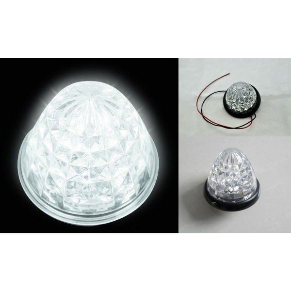 トラック サイドマーカー LED 24V 丸型 10個 セット マーカー