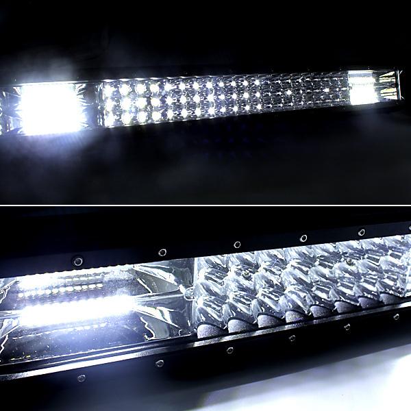 LED 作業灯 ライトバー 12V 24V ワークライト 94cm 504W 防水 IP67 37インチ 25200lm 10V-30V IP67 電気 汎用 フォークリフト 車 船舶｜otnetto-store｜03