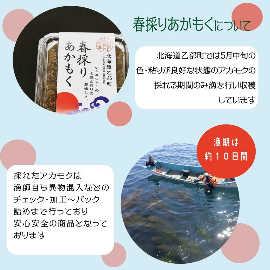 乙部町産 春採りあかもく ６０g ×２ 海藻 北海道産 国産 あかもく アカモク ぎばさ 美容 海の スーパーフード |  | 02
