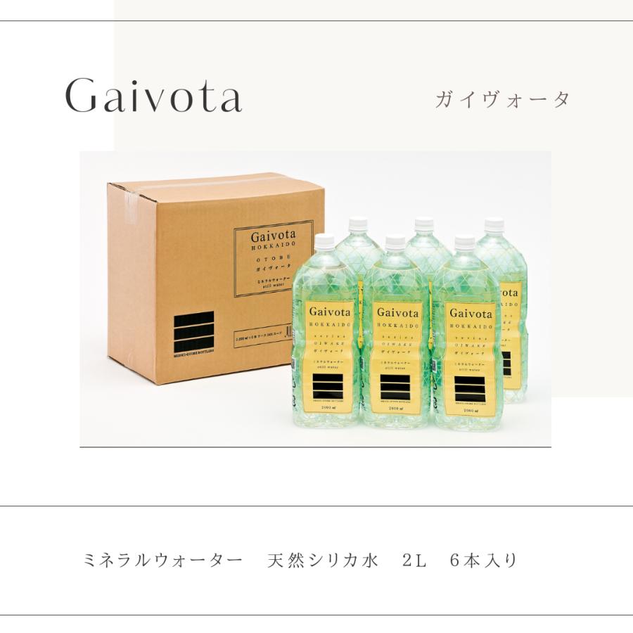 Gaivota 2L 1箱 6本入 天然 シリカ水 ミネラルウォーター 美容 ミネラル シリカ ガイヴォ―タ 天然水 軟水 |  | 04