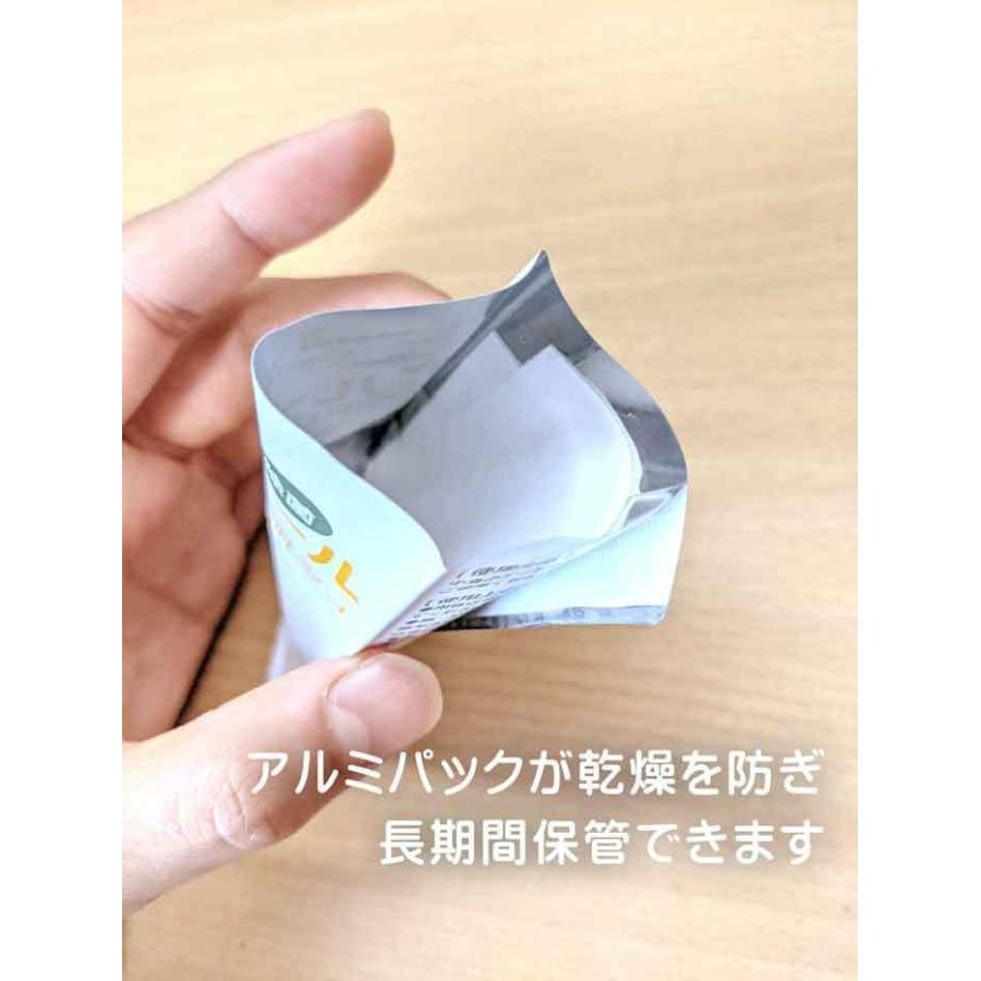 EVER CLEAN人気の個包装のアルコール入り除菌ウェットティッシュ(30枚入×5パックセット) |  | 03