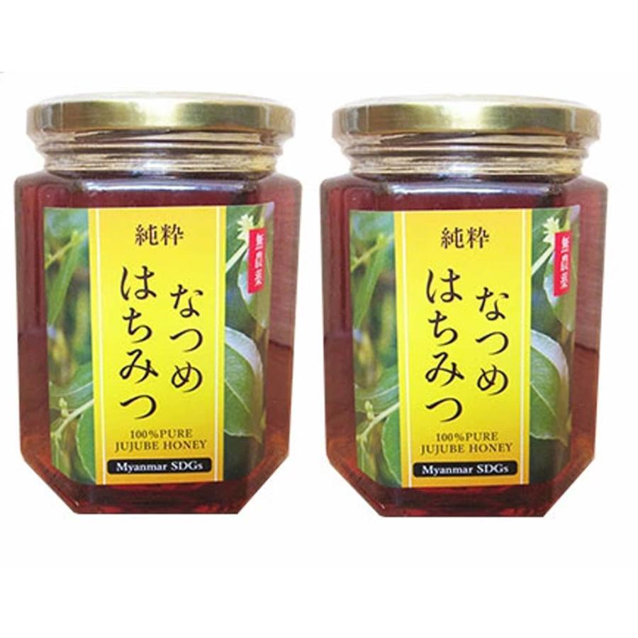 日本産日本蜜蜂ハチミツ400gを2瓶セット 日本ミツバチ 蜂蜜 50g 2本セット 安和 奥四万十産 日本みつばち
