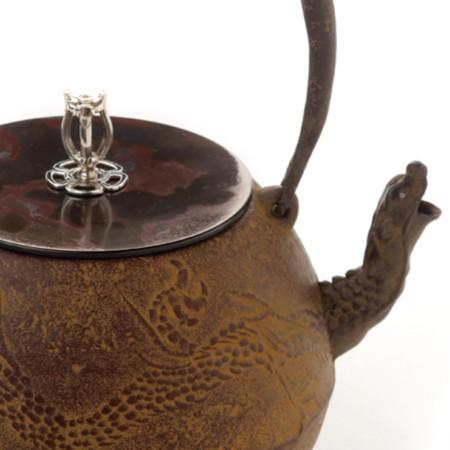 龍口龍地文 銀象嵌入（弦、龍目玉） 松葉本銀摘み付 1.3L : おとどけ