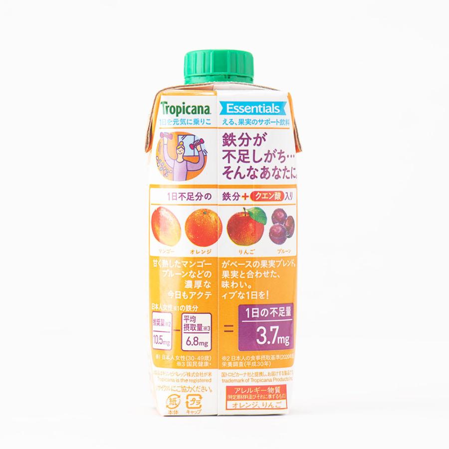 トロピカーナ エッセンシャルズ キリンビバレッジ 鉄分 330ml×12本