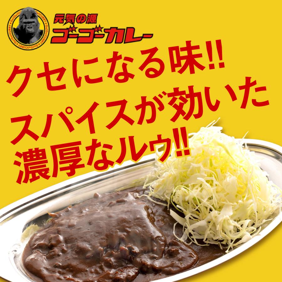 ゴーゴーカレー 冷凍ゴーゴーカレー中辛(レンジパウチ) 155g×10袋