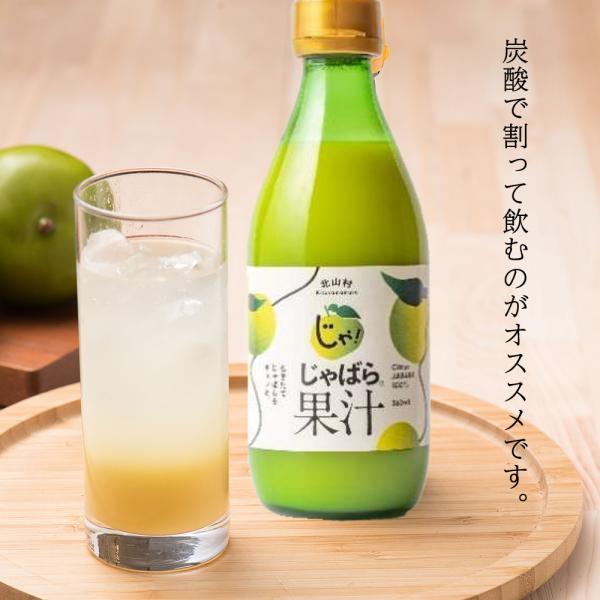 北山村のじゃばら果汁 100% 360ml×2本 送料無料 皮ごと じゃばら 幻の