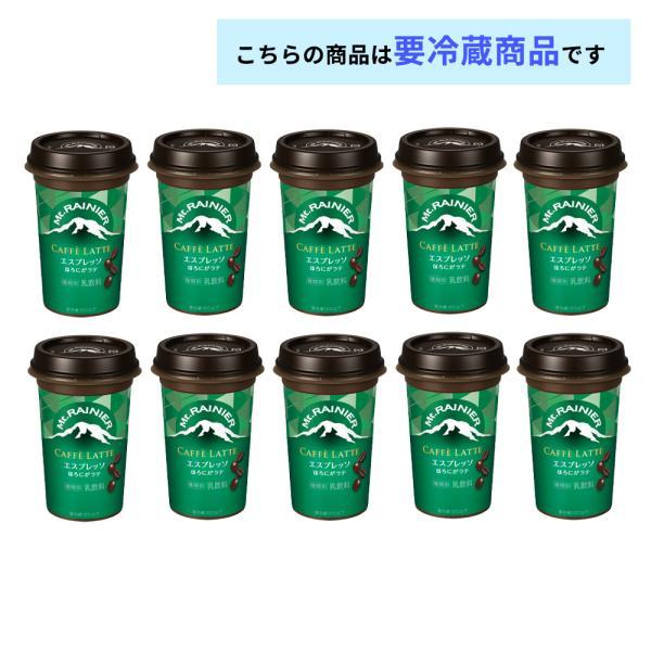 マウントレーニア 森永 カフェラッテ エスプレッソ ほろにがラテ