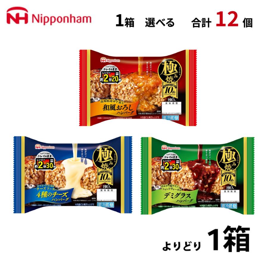 日本ハム 極み焼 デミグラスハンバーグ