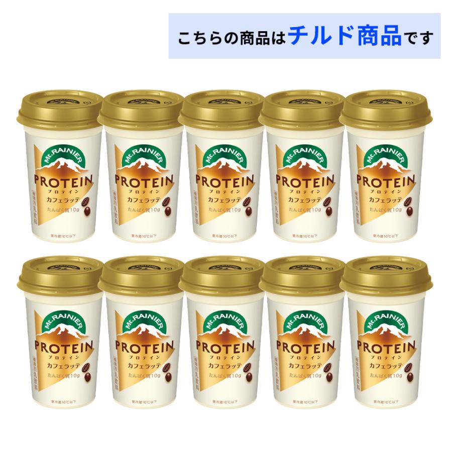 マウントレーニア 3ケースえらべる 森永 プロテイン カフェラッテ