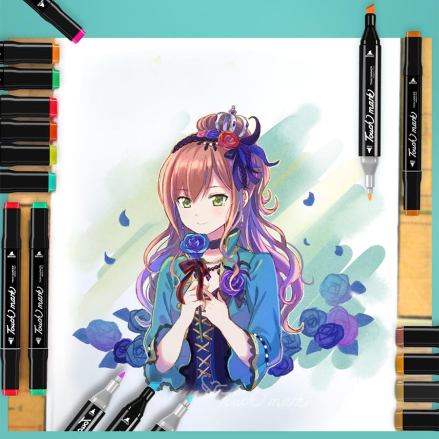 マーカーペン マーカーペンセット 40色 イラスト イラストマーカー セット イラスト用マーカー プレゼント サインペン マーカー カラーペン |  | 15