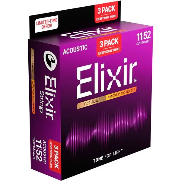 Elixir（エリクサー） 数量限定3セットプロモーションパック