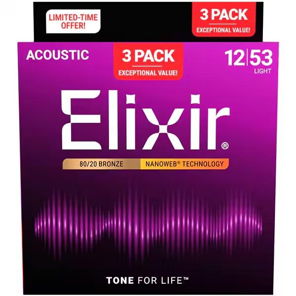Elixir（エリクサー） 数量限定3セットプロモーションパック