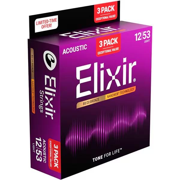 Elixir（エリクサー） 数量限定3セットプロモーションパック