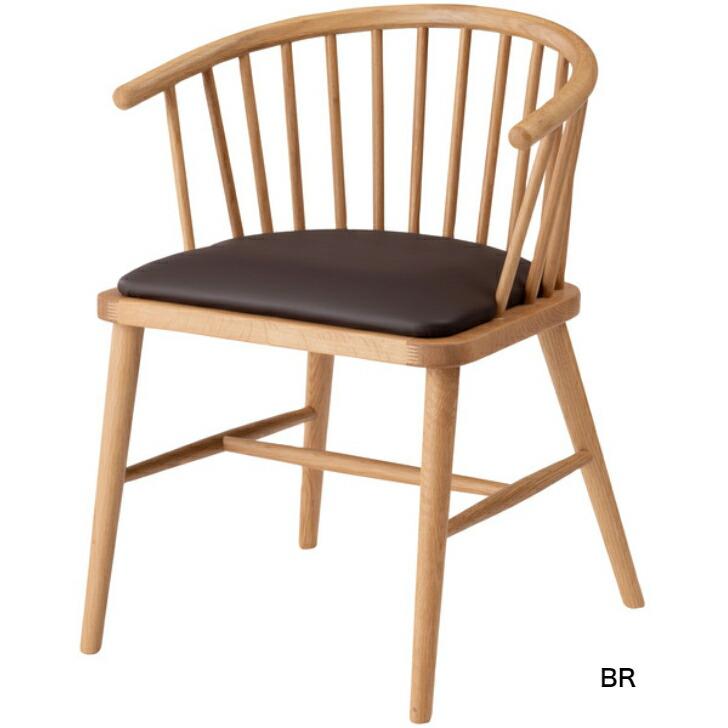 ナチュラル木製アームチェア ダイニングチェア アームチェア チェア モダン シンプル