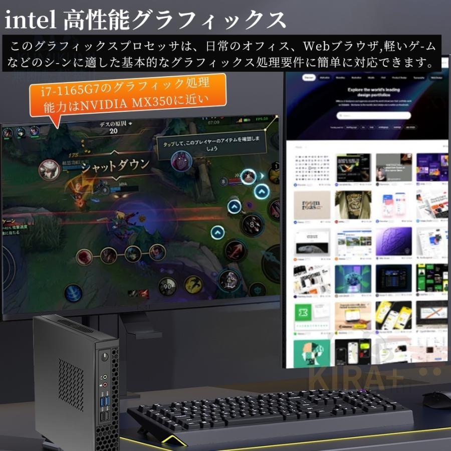 ミニPC デスクトップパソコン パソコン 新品 Office付き Windows11 4K