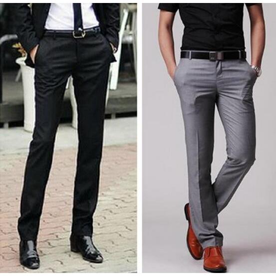 二点送料無料 メンズ ウォッシャブル スラックス メンズ ビジネス