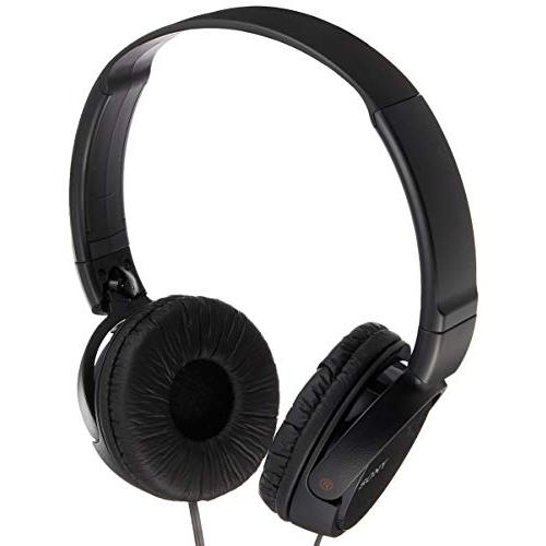 ソニー ヘッドホン MDR-ZX110 : 密閉型 折りたたみ式 ブラック B