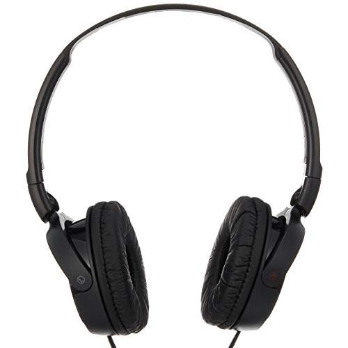 ソニー ヘッドホン MDR-ZX110 : 密閉型 折りたたみ式 ブラック B