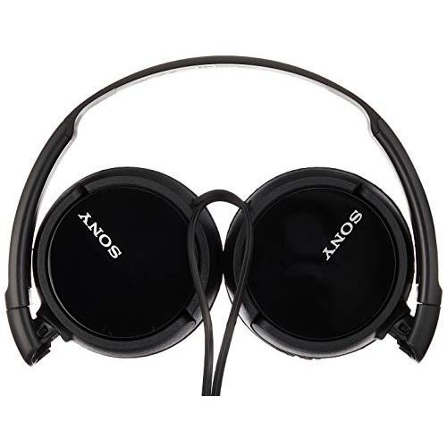 ソニー ヘッドホン MDR-ZX110 : 密閉型 折りたたみ式 ブラック B