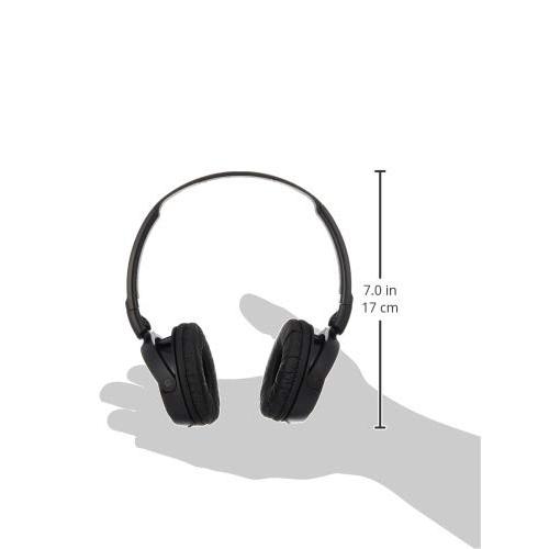 ソニー ヘッドホン MDR-ZX110 : 密閉型 折りたたみ式 ブラック B
