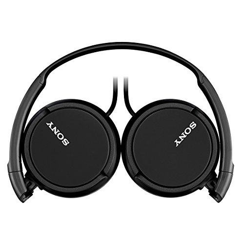 ソニー ヘッドホン MDR-ZX110 : 密閉型 折りたたみ式 ブラック B