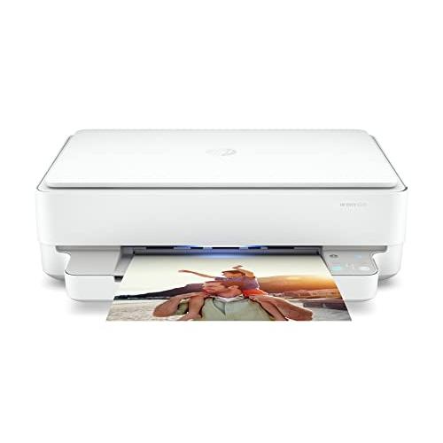 HP カラー プリンター A4インクジェット複合機 ENVY 6020 ホワイト 