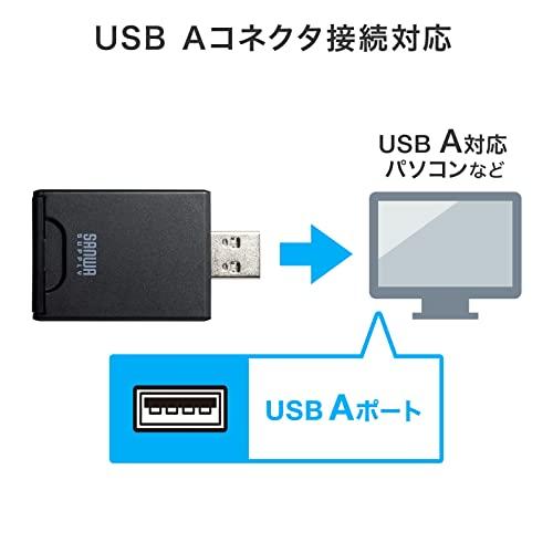 サンワサプライ UHS-II対応SDカードリーダー（USB Aコネクタ） ADR-3SD4BK｜otogizakka｜07